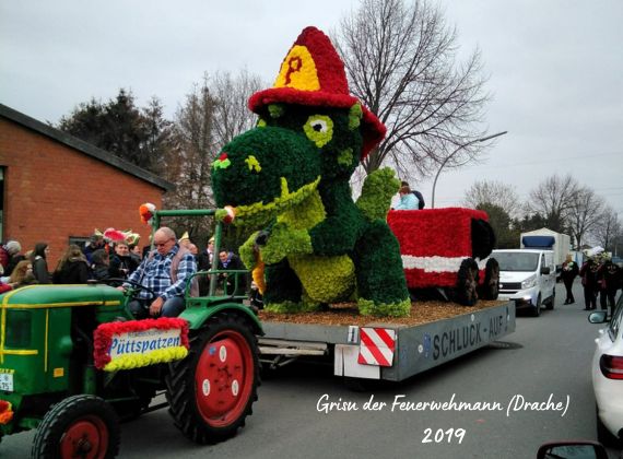 Grisu der Feuerwehrmann (Drache)