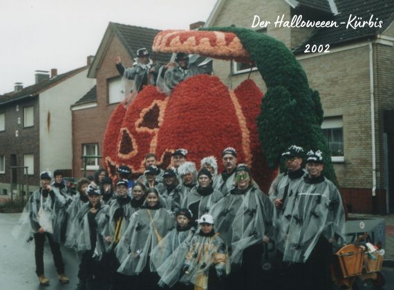 Der Halloween-Kürbis Wagen